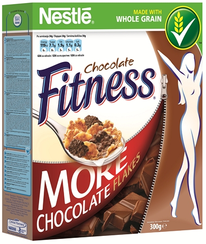 chocolate fitness cereal